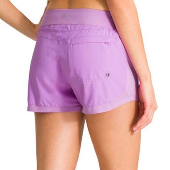 Athleta Go The Distance Thistle Purple Shorts Women's Small - Picture 2 of 12